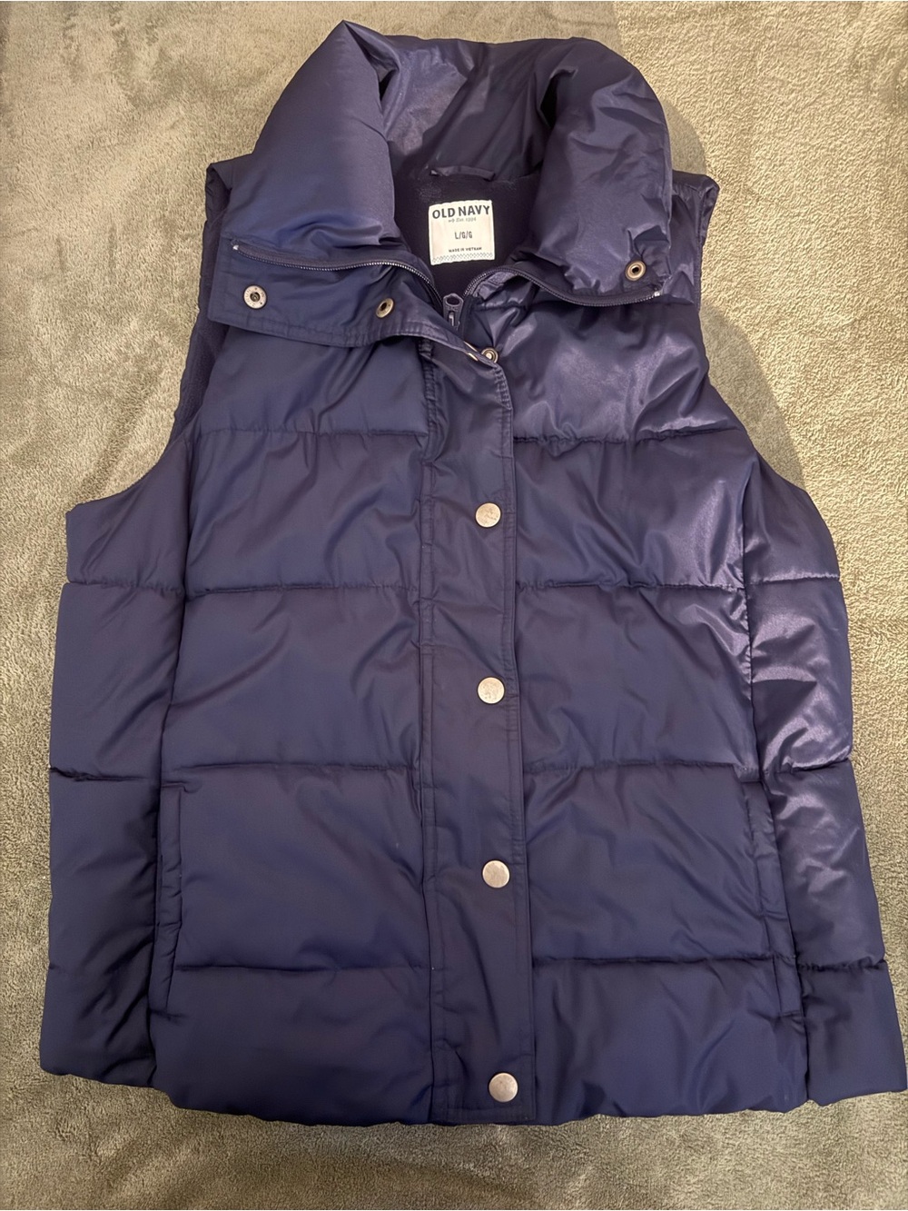 Old Navy Navy Puffer Vest for Kids